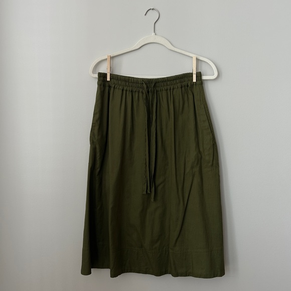 Madewell Elastic Tie Skirt - Picture 1 of 6